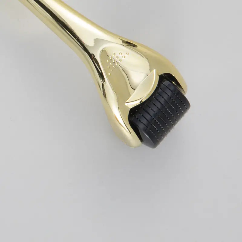 Golden Microneedle Derma Roller for Home Skin Care